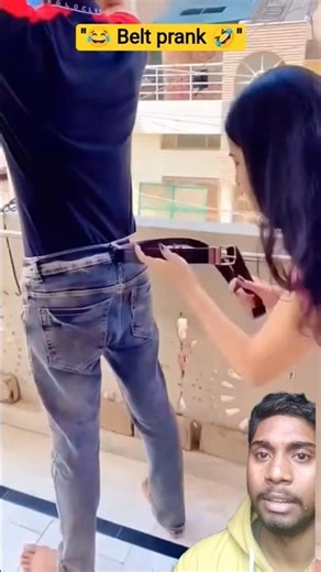 😂 Belt prank on Brother 😂 | viral comedy video| #priyalkukreja#shorts#funny