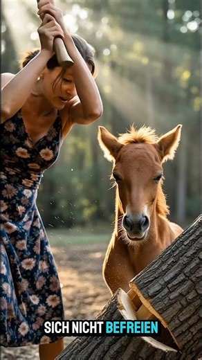 Pferd in Not gerettet