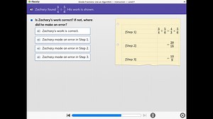 i-Ready Divide Fractions: Use an Algorithm - Instruction - Leve... | Filo