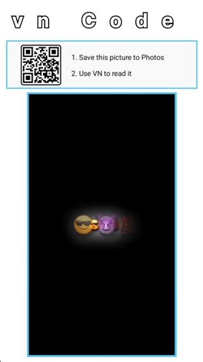 Vn qr code editing vn code template reels #vncode #vn #viralvideo