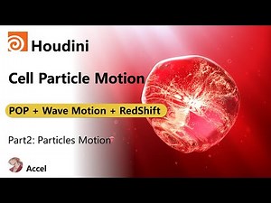 Houdini[POP] - Cell Particle Motion -Part2:Particles Motion