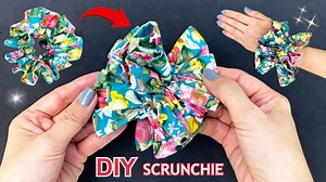 82K views · 2.8K reactions | Diy Easy Scrunchies Sewing Tutorial | P&K Handmade | Facebook