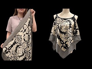 🌹 Awesome sewing ideas from a square piece