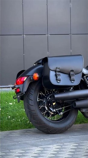 2019 Honda Shadow Phantom (Matte Black) • VT 750 • Custom Saddlebags & Crash Bar | SFX #Reels