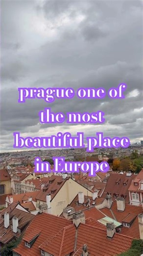 Prague feels like a fairytale you can walk through ✨🏰
