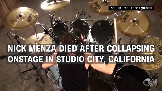Former Megadeth drummer dies onstage