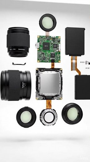 What is inside in Sony DSLR Camera #dslr#viralshort#ai#sonydslr#camera