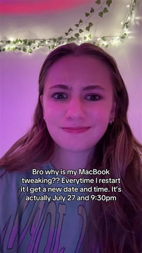 Fixing MacBook Date and Time Issues in College