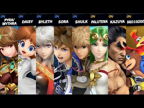 Super Smash Bros. Ultimate - Anthony's Favorites Save Christmas from Palutena, Kazuya, and Banjo!