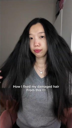 10-minute hair routine that fixed my damaged hair #redken #damagedhair #haircare #hairtransformation