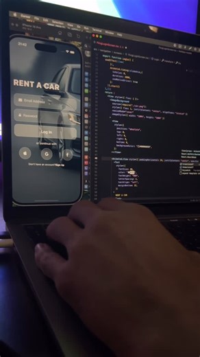 Dumitru Gotca on Instagram: "Login page in 20 sec 🔥🔥😍 #react #reactnative #javascripts #web #webdev"