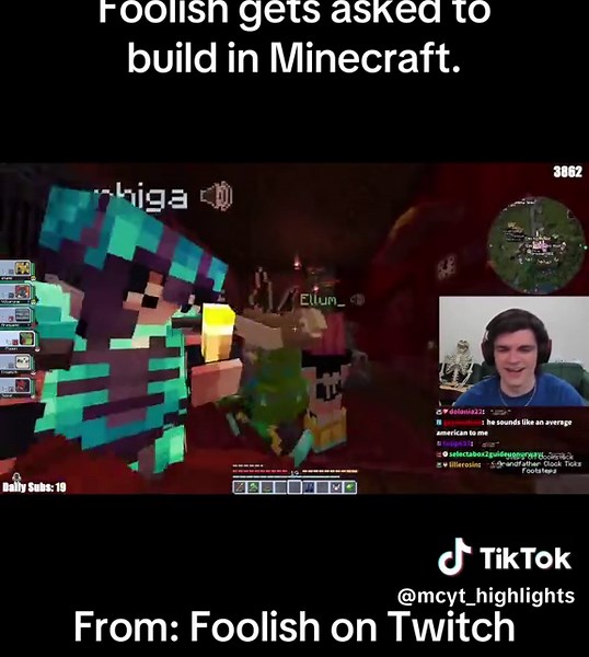 Foolish Gamers: Building a Stiletto in Minecraft