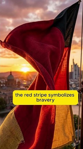 Germany's Flag Explained 🇩🇪 | Amazing Flag Facts | FlagVerse #shortsfeed #flags #facts