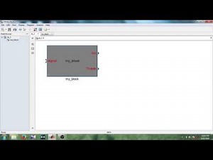 Simulink Tutorial - 7 - Dialog Box Parameter - Type Edit