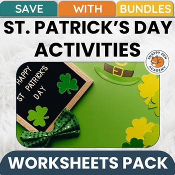 St Patrick's Day Activities St Pattys Day Worksheets Lessons RESOURCE BUNDLE