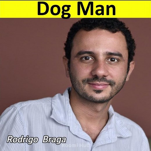 Why this man changed his face to dog face / Rodrigo Braga human and dog face #Shorts #Facts #Dogman