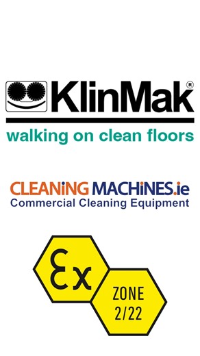 🚀 Industry First for Ireland – ATEX Ride-On Scrubber Dryer Deployed We’re proud to announce the successful installation of the Klinmak HiLo 85 EX ATEX Z22 ride-on scrubber dryer at a pharmaceutical facility in the North-West of Ireland. This installation marks a major milestone for the Irish market — the first ATEX Z22 ride-on scrubber dryer of its kind sold and commissioned in Ireland, designed specifically for hazardous, dust-classified environments where safety and compliance are critical. �