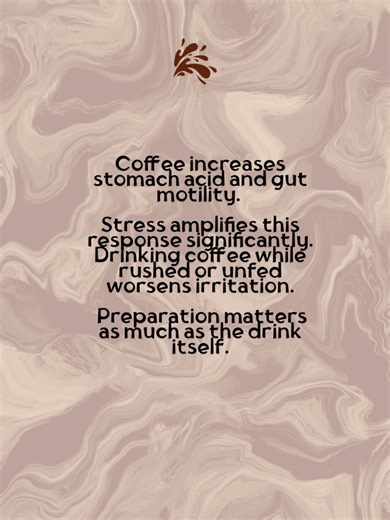 Afternoon Coffee Isn’t the Enemy Afternoon coffee feels bad when morning stimulation was excessive. If cortisol stayed elevated all day, caffeine adds friction. When mornings are regulated, afternoon coffee can feel smooth. The problem is earlier overload, not the later cup.Many people blame afternoon coffee for poor sleep or anxiety. In reality, the nervous system was overstimulated hours earlier. When mornings are calmer, later coffee often feels neutral or even supportive. Timing only matters