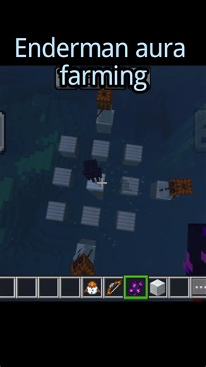 When Enderman Teleports at the Perfect Time 💀| Minecraft #MrGoldigo