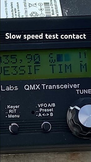 QRP Labs QMX transceiver decoder #hamradio #qrp