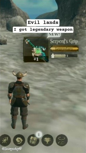 Evil lands| Assassin legendary weapon# Shorts 🙀