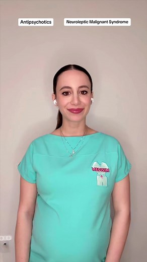 🔥 HOT TOPIC: Neuroleptic Malignant Syndrome Yesterday, we introduced antipsychotic drugs, and today we address a high-yield adverse effect characteristic of ALL these medications! 💊 Neuroleptic malignant syndrome may present with hyperthermia, hypertension, muscle rigidity, and neurological changes secondary to antipsychotic use. Be sure to RECOGNIZE it, so you can TREAT it! Put this info to use on your CLERKSHIPS and your EXAMS! 🧠 ➖ #medisin #medisinstyle #medicine #medicalstudent #medstuden