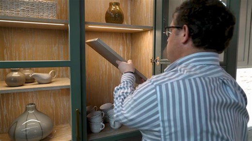 Bring sleek illumination to each shelf of your cabinetry with Häfele’s Adjustable Shelf Lighting System. Powered by narrow, aluminum bus bars integrated into the side of the casework, this system brings a new, innovative way to light the interiors of cabinetry within the closet, office, kitchen and more. Our light bars are custom-built with spring loaded contacts that transfer current from the bus bar to the light bar, which is routed into the underside of the shelf. Power supply can be installe