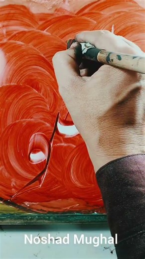 Allah name calligraphy in Urdu | N M calligraphy 🌹🥰#shorts