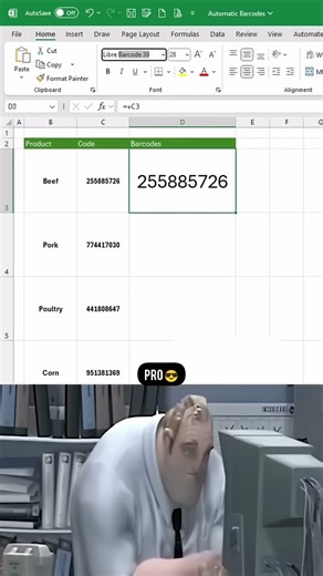 How to use barcode in excel | 📊