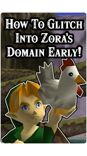Glitching Into Zora's Domain Early In Ocarina Of Time!