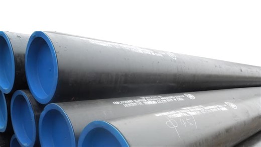 Sour service 3PE coating API 5L PSL1 PSL2 GR B X60 ASTM S53 Seamless Steel Pipe for oil gas transmission project