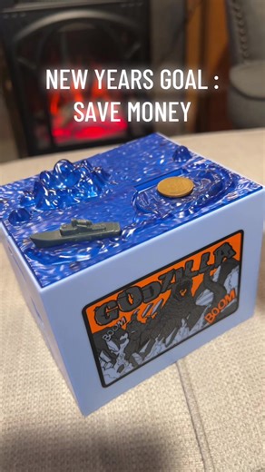 Godzilla Coin Grabbing Fun Bank: Save Money with Style