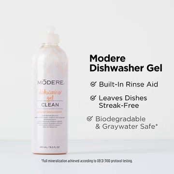 Tackle the aftermath of Thanksgiving dinner or holiday baking with Modere Dish Soap and Dishwasher Gel. Graywater safe and tested to biodegrade in just 3 weeks, you can feel good about these clean label kitchen swaps that leave dishes streak-free and spotless every time.‡ Make the switch! https://modere.io/BvzRog ‡ Full mineralization achieved according to OECD 310D protocol testing. Graywater safe according to OECD 208 protocol. | Modere North America
