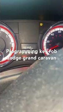 Programming Key Fob for Dodge Grand Caravan .