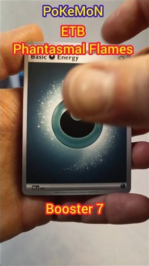 Nasz pierwszy ETB PoKeMoN TCG Phantasmal Flames - booster 7