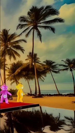 U2 and Teletubbies Throw the Ultimate Fantasy Beach Party