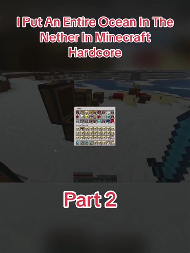 Minecraft Hardcore: Ocean in the Nether