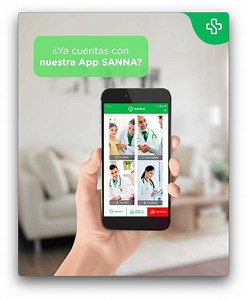 En SANNA buscamos brindarte cada vez más facilidades para que continúes cuidando tu salud. Conoce todos los servicios que puedes solicitar a través de nuestra App SANNA. Descárgarla ahora en https://bit.ly/3e1TCV6 | SANNA