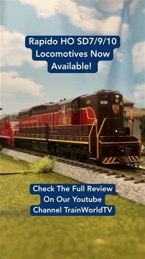 Youtube Video Alert! - New Rapido HO SD7/9/10s!