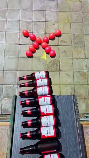 Breaking Glass Bottles🔥 - Crushing Crunchy & Soft Things 💥🍾🌈