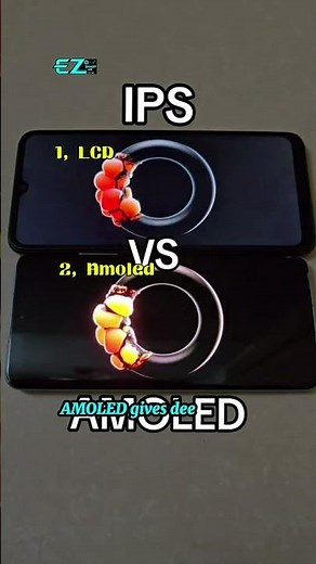 LCD vs AMOLED – What’s the Best Screen in 2025? 🔥📱#shortvideo #screen