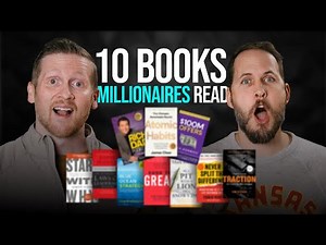 10 Books Millionaire Founders Swear By in Under 10 Minutes