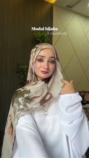 Modal Hijab Styles ✨ | Soft, Breathable & Elegant Look