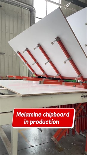 Melamine Chipboard Production Process
