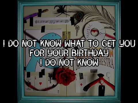 Birthday (Alligators & Pretzel Makers) - Lemon Demon/Neil Cicierega | Lyric Video