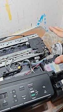 Power Ink Flush Brother DCP-T510W Printer #youtubeshorts #printer #tipsandtricks #tutorial #brother