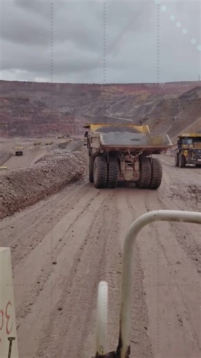 Exploring Massive Industrial Mining Trucks in Action