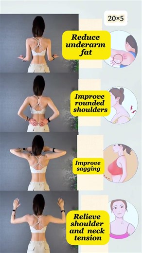 At-Home Back Shaping: Beginner Girls’ Must-Try Routine! #abs#exercise #sports