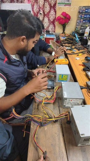 Computer power supply checking #computer #testing #trading #power #shorts | Bapi G