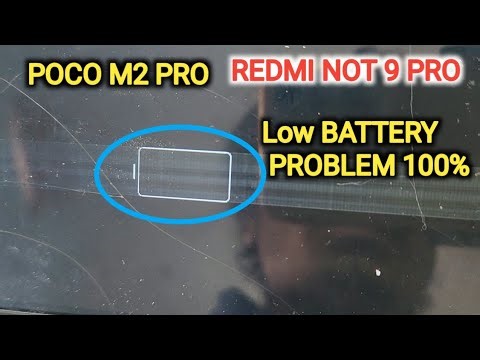 REDMI NOT 9 PRO | POCO M2 PRO | LOW BATTERY PROBLEM SOLUTION | CHARGING PROBLEM 100% FIX